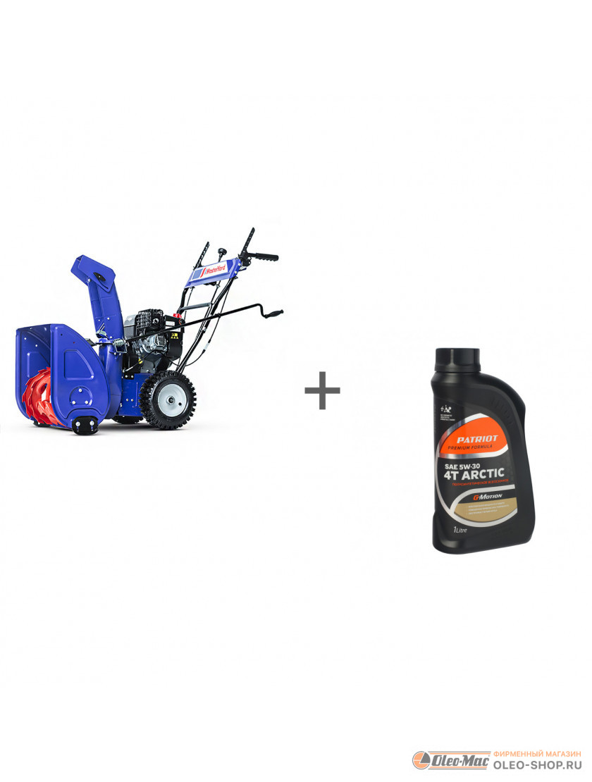Снегоуборщик MasterYard ML 7522B + масло в подарок!